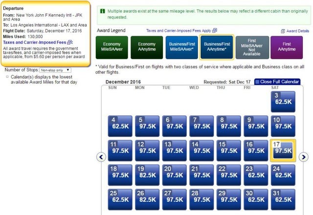 Current Aa Rates AA Adds Higher-Rate AAnytime Award Levels to Certain Routes - The ...