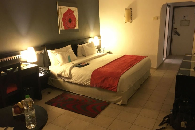 Another view of my room at Le Méridien N'Fis.