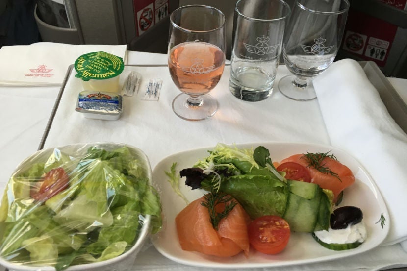 I liked the salad as well, it was surprisingly fresh.