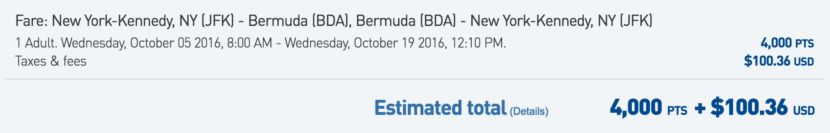 Redeeming TrueBlue points is a great value in this case.