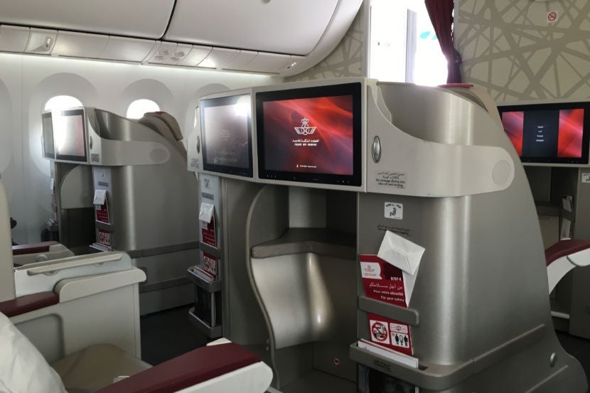 I would recommend one of the low reclining seats, along the aisles.