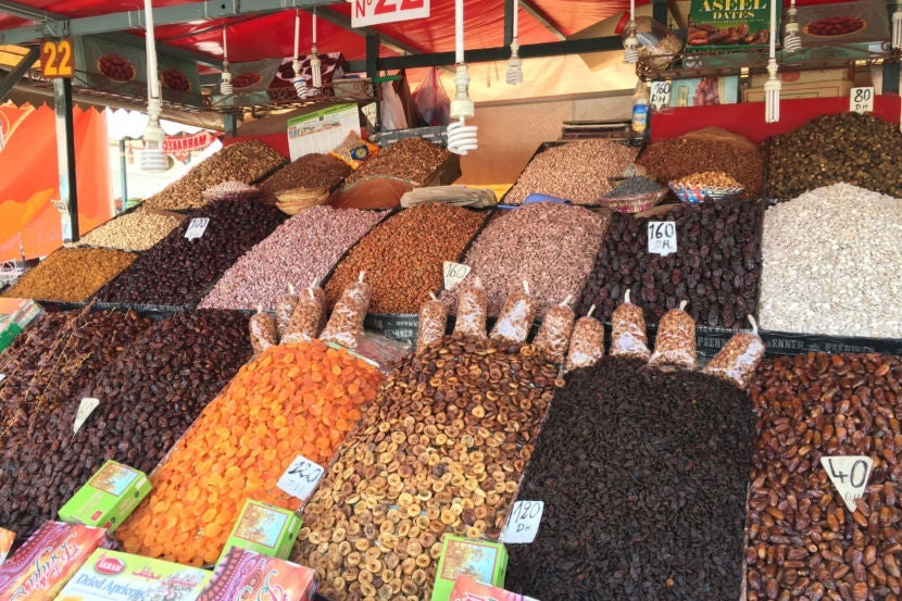 Marrakesh is famous for its spice markets.