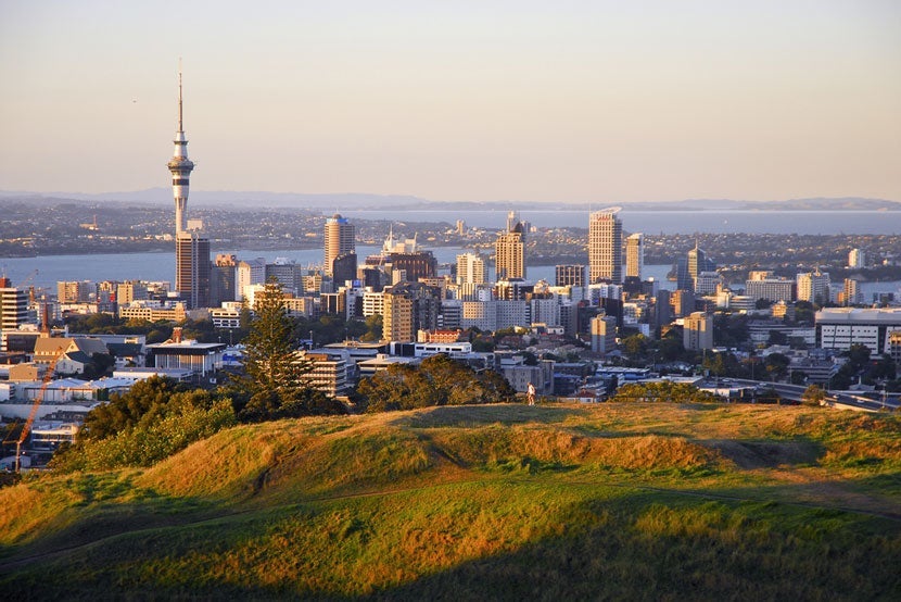 Start planning your trip to Auckland, New Zealand — award availability seems good this fall. Image courtesy of <a href="http://www.shutterstock.com/pic-90525265/stock-photo-auckland-new-zealand-feb-20-panoramic-view-of-auckland-city-viewed-from-mt-eden-volcano-in-auckland-on-february-20-2007-auckland-pop-14m-is-n-zealands-most-popular-visitor-d.html?src=9BBdE9W5PU3xE_5sk9DLNQ-1-24" target="_blank">Shutterstock</a>.