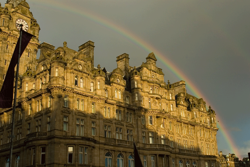 Brace yourself for all kinds of crazy weather in this city. Image courtesy of Shutterstock.