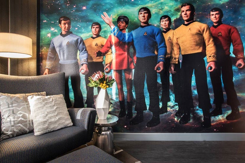 The Star Trek Suite at The Curtis.