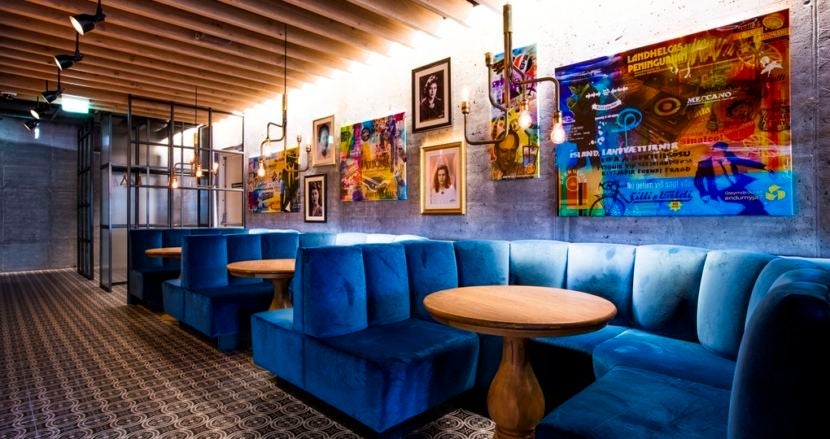 A trendy eatery at the Canopy Hilton in Reykjavik, Iceland. Image courtesy of Canopy Hotels.