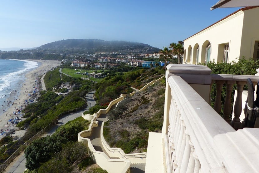 Ritz-Carlton Laguna Niguel views of the beach below