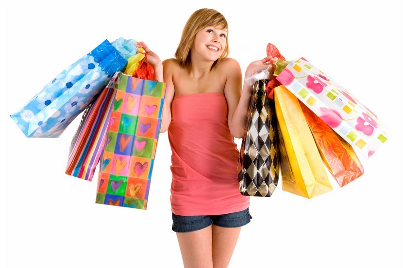 I was a teenager with her daddy's credit card after getting $400 in expenses approved. Image courtesy of <a href="http://www.shutterstock.com/pic-9330658.html">Shutterstock</a>.