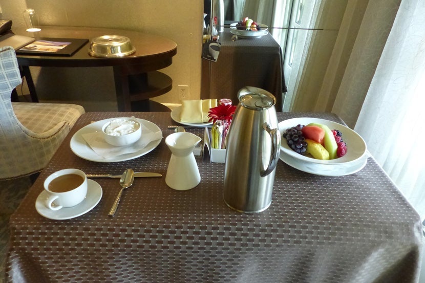 Ritz-Carlton Laguna Niguel room service