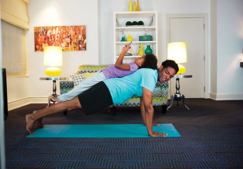 Fitness is important to traveling millennials. Photo courtesy of the Kimpton Facebook page.