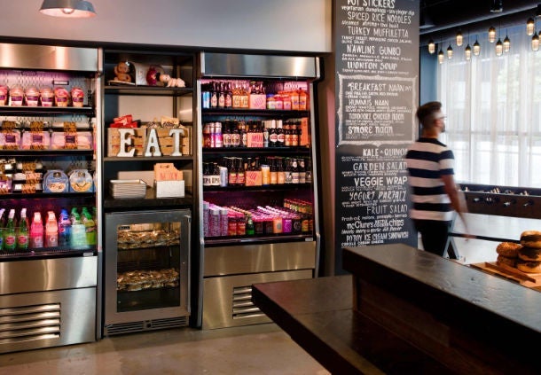 The Moxy New Orleans has plenty of reasonably priced, healthy food options for a traveler on the go. Photo courtesy of Moxy Hotels.