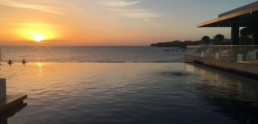 The views from the infinity pool at the Radisson Blu never failed to amaze me.