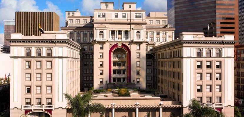 The magnificent exterior of THE US GRANT in San Diego, California