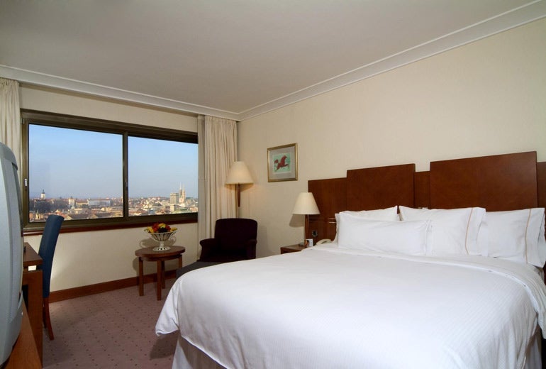 Rooms with a view at the Westin Zagreb. Photo courtesy of hotel.