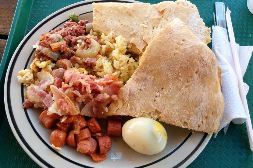This breakfast plate cost about $3. Image courtesy of the author.
