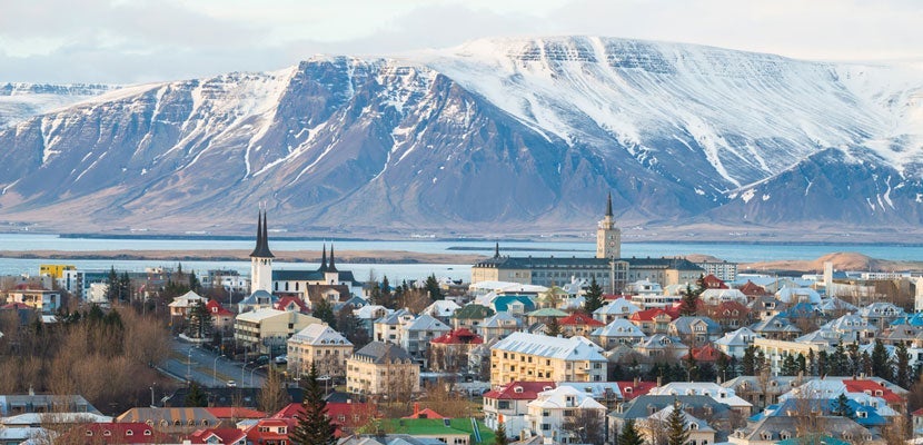 Reykjavik, Iceland. Image courtesy of Shutterstock.