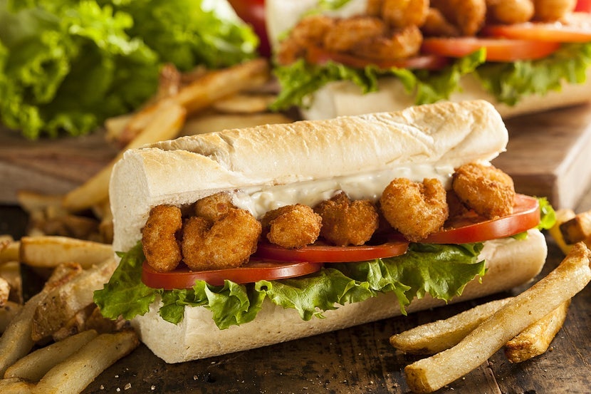 Now, you'll know what you're getting when you order a Po-Boy "dressed." Image courtesy of <a href="https://www.shutterstock.com/pic-182374085" target="_blank">Shutterstock</a>.