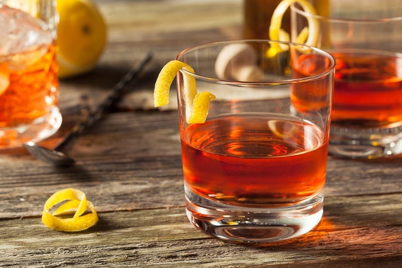Forget the Hurricanes on Bourbon Street. The Sazerac is the must try cocktail of New Orleans. Image courtesy of Shutterstock.