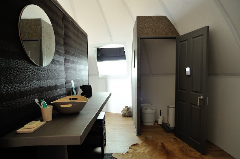 Extended en suite bathrooms are part of a recent revamp. Image courtesy of White Desert Antarctica.