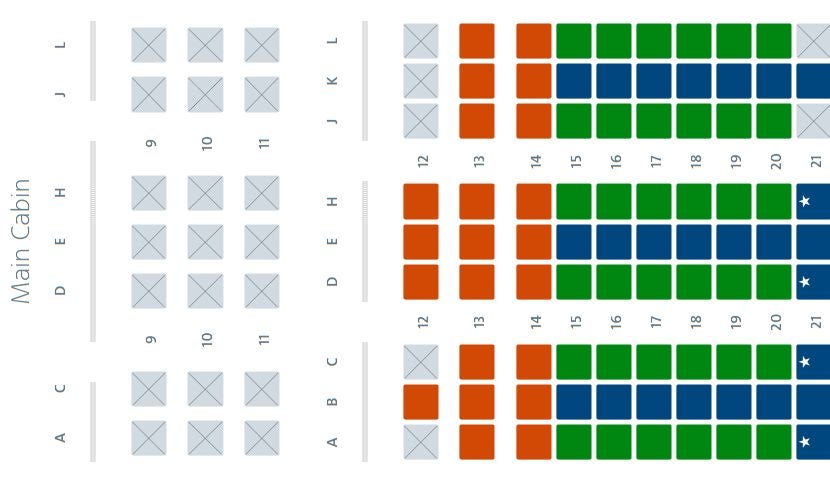 For some reason, I doubt that all of the premium economy seats have been taken...