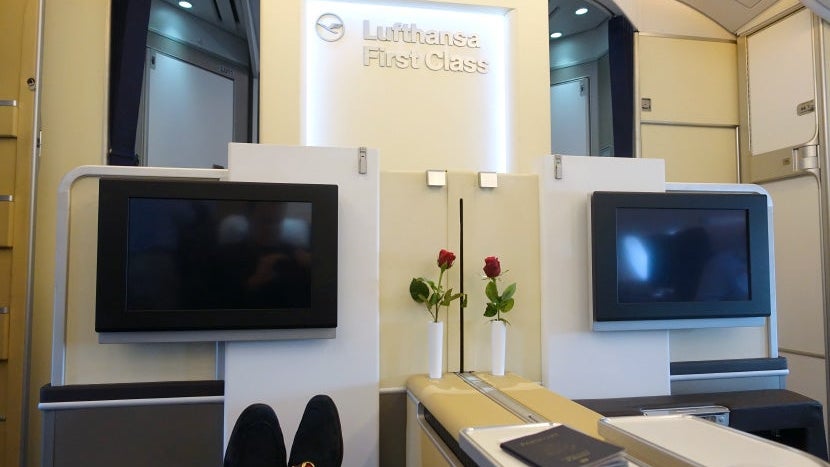 lufthansa first class
