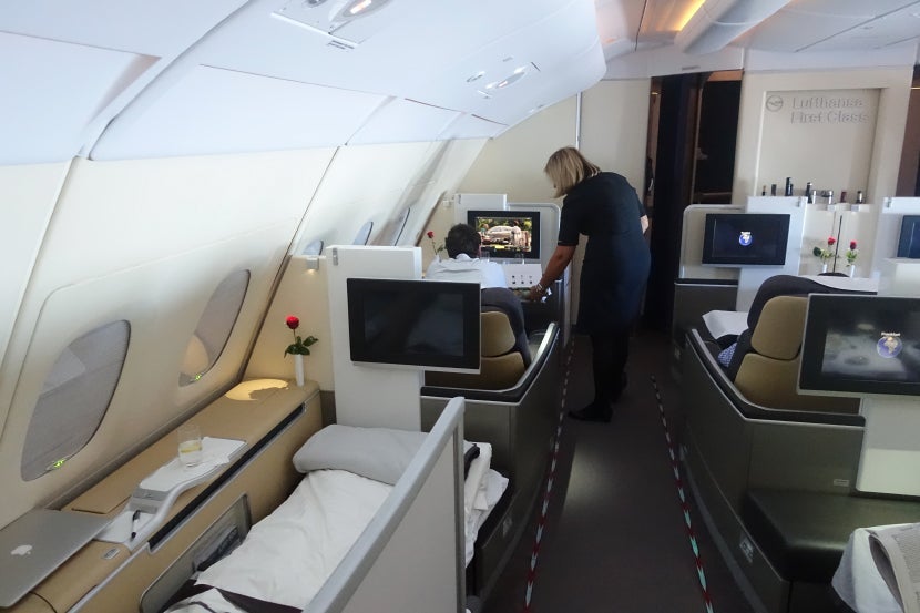 lufthansa first class
