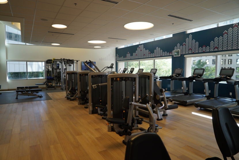 The large gym at the M Beta.