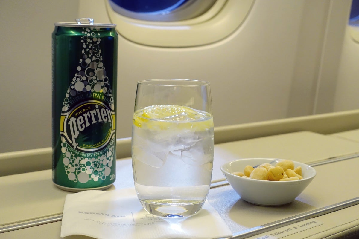 Korean Air 777-300ER First Class SIN Review