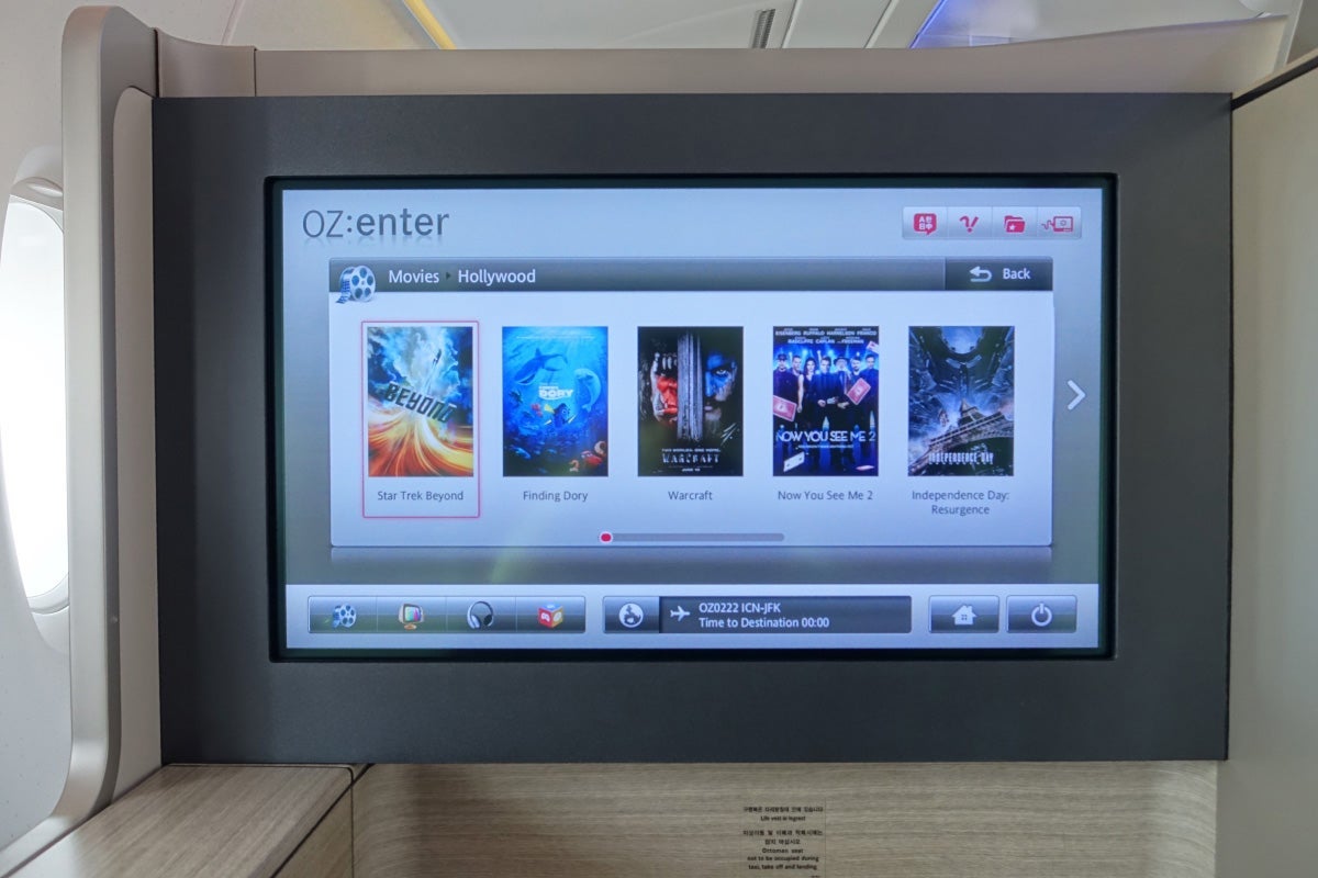 Asiana A380 First Class Review JFK