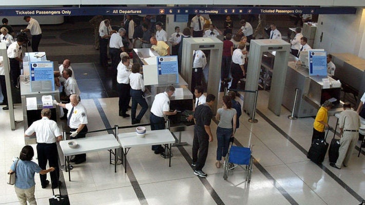 Federal Workers Man Security Posts at O'Hare
