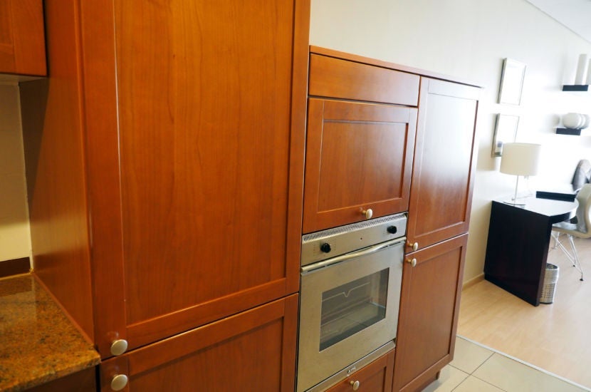 If I'd wanted to cook, the appliances and utensils would have come in very handy.