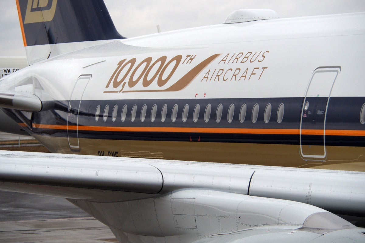 Airbus 10000 Singapore Air A350