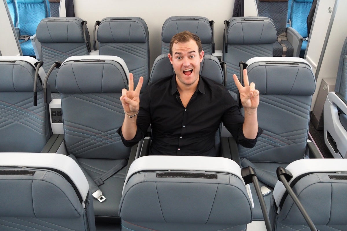 Singapore A350 Tour Premium Economy Brian