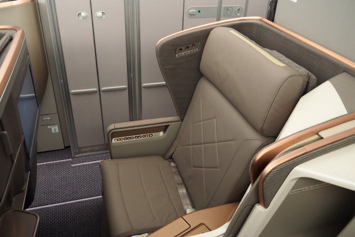 Singapore A350 Tour Business Class