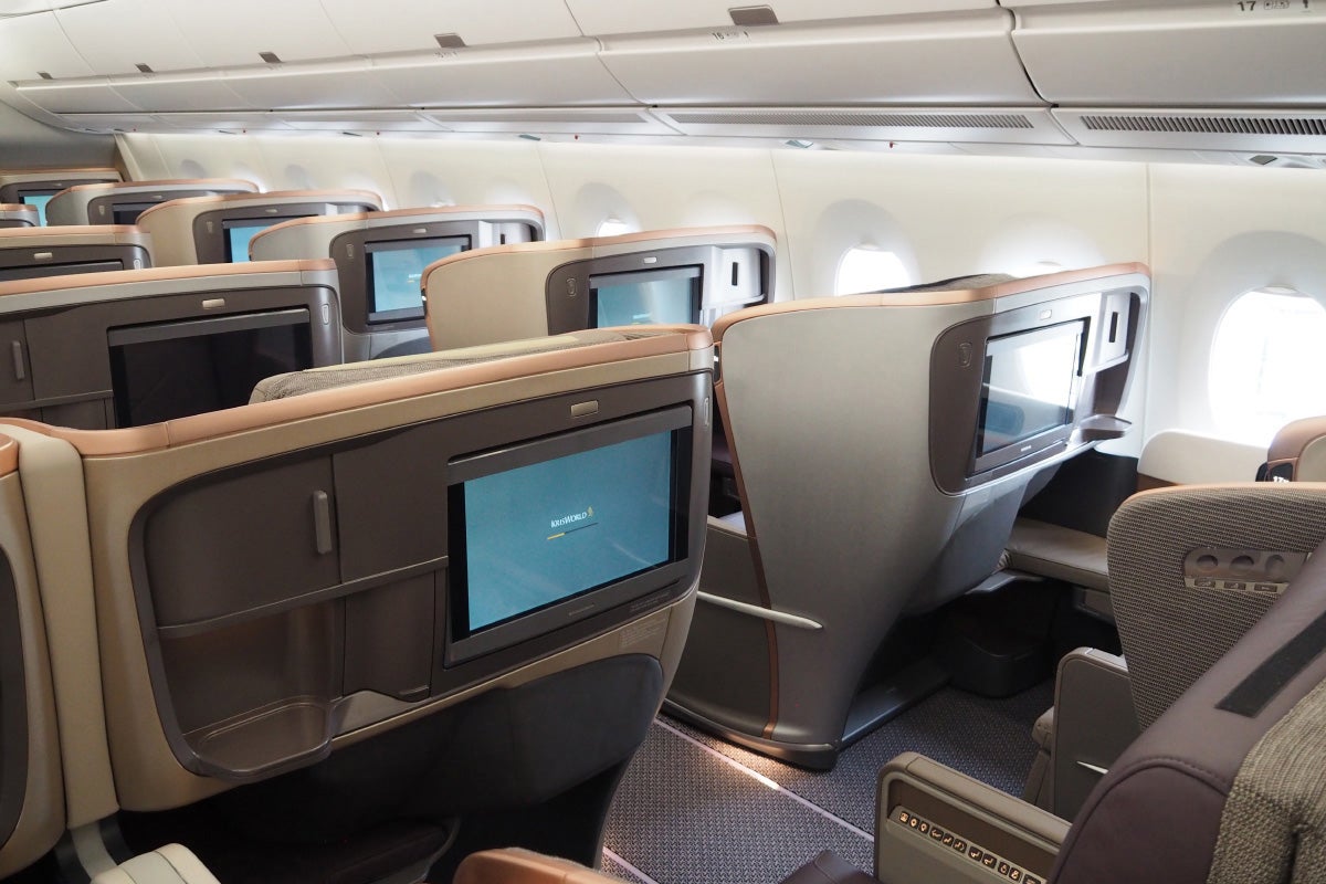 Singapore A350 Tour Business Class