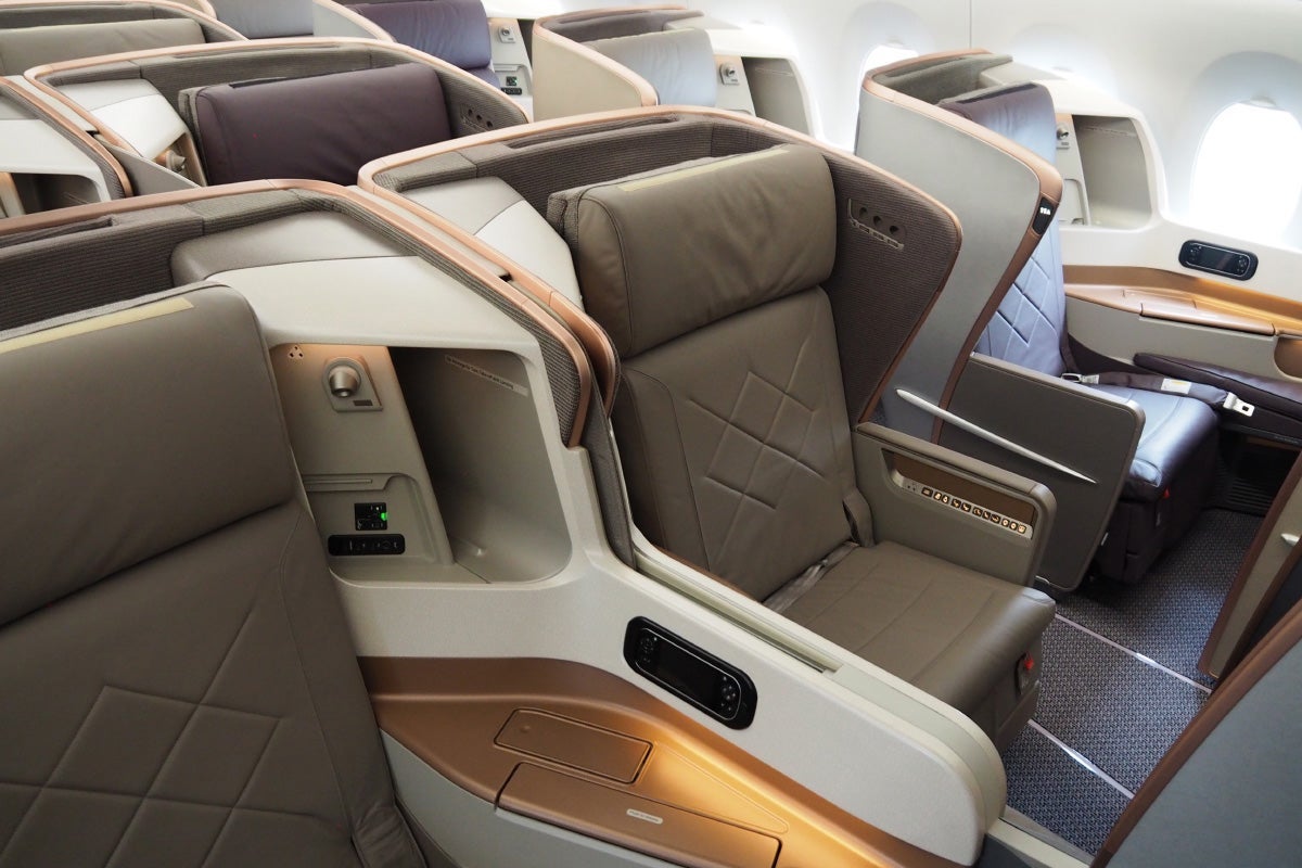 Singapore A350 Tour Business Class