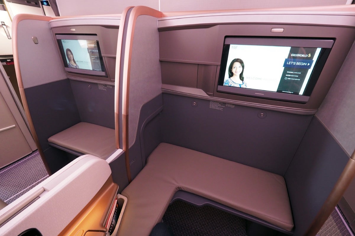 Singapore A350 Delivery Flight