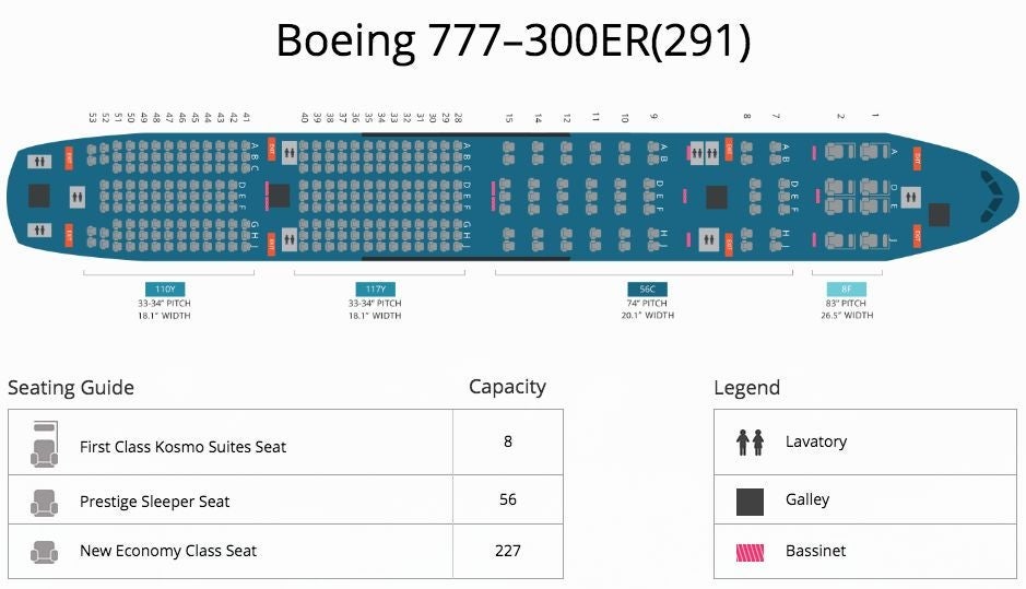 Korean Air 777-300ER First Class SIN Review