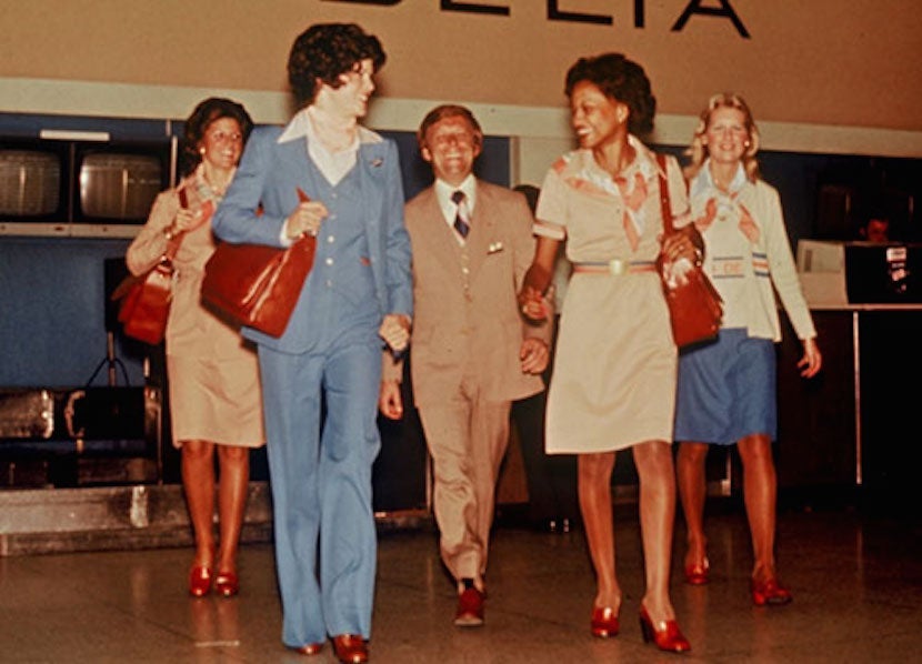 It's so '70s. Image courtesy of Delta Flight Museum.