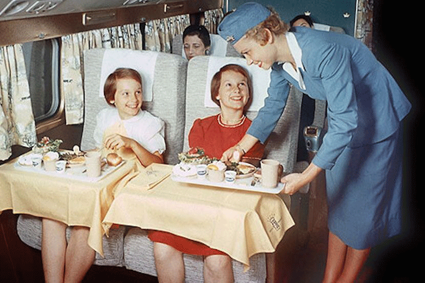 Bon appétit! Image courtesy of Delta Flight Museum.