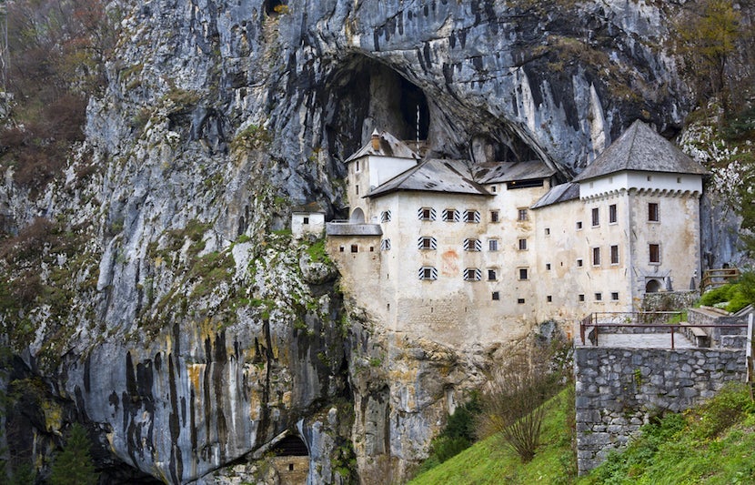 Predjama Castle is an enviable fortress. Image courtesy of Shutterstock. 
