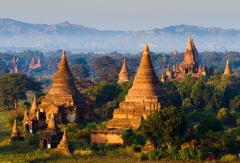 Bagan, Myanmar isn't the easiest spot to visit, but it's worth it. Photo courtesy of Shutterstock.