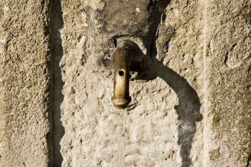 Quench your thirst with one of the many drinking fountains in Rome. Image courtesy of <a href="http://www.shutterstock.com/dl2_lim.mhtml?src=download_history&id=42396616&size=medium_jpg">Shutterstock</a>.