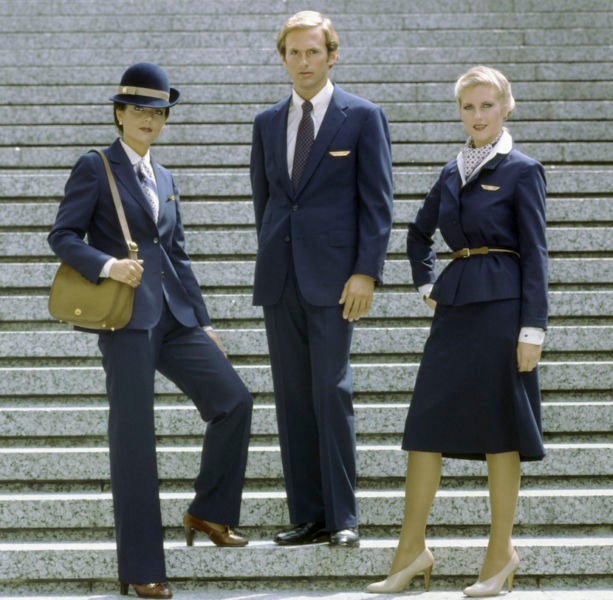 The unmistakable '80s. Image courtesy of United Airlines.