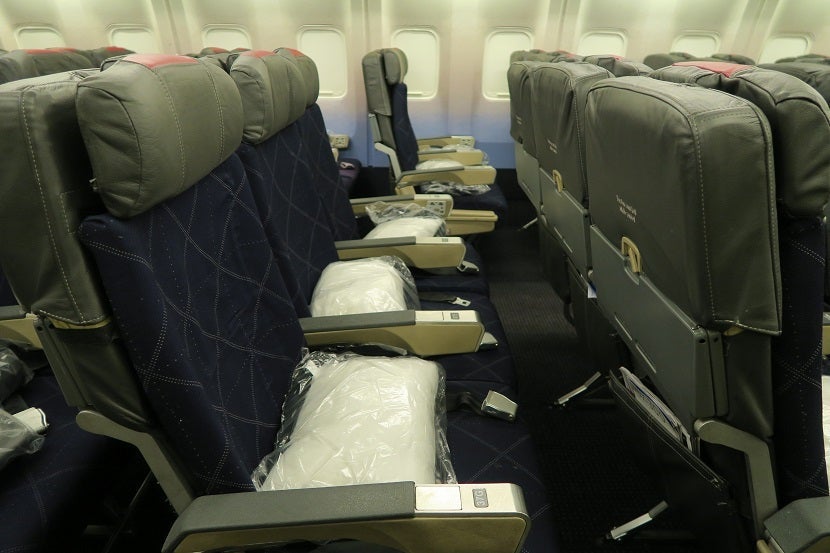 Most economy seats have the typical 31 inches of legroom.