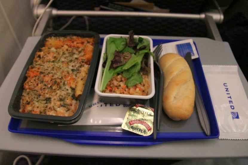 The pasta dinner option