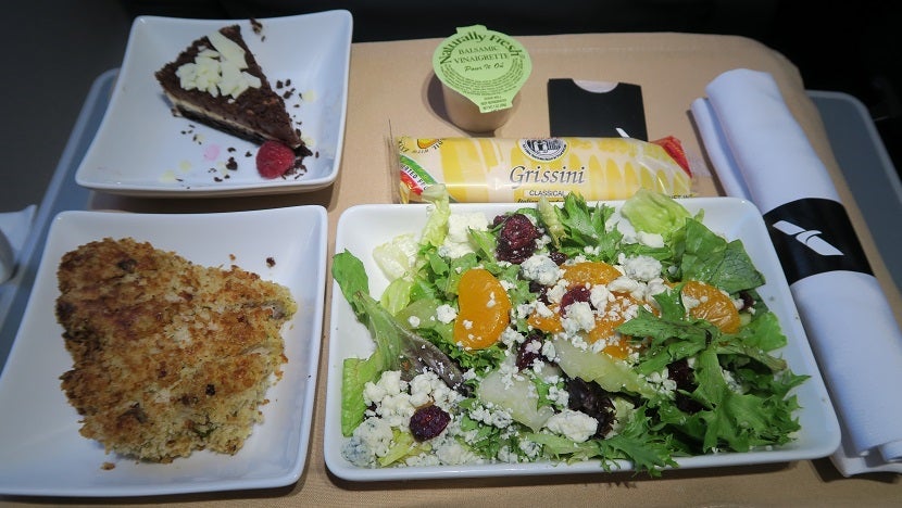 A surprisingly-good lunch from another American Airlines regional flight.