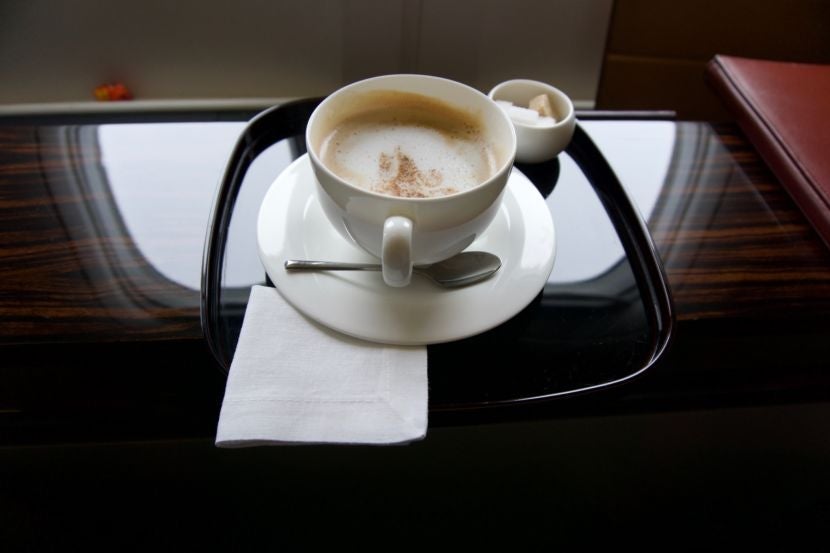 Rise and shine with a cappuccino over Southeast Asia