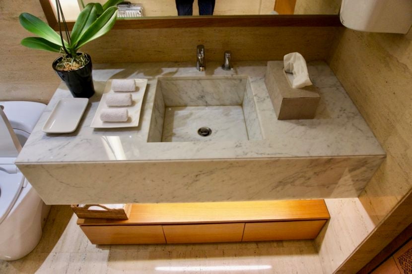Immaculately clean shower rooms 