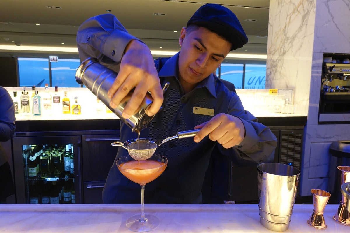 Expert bartenders will fix you a custom cocktail at the Polaris Lounge.